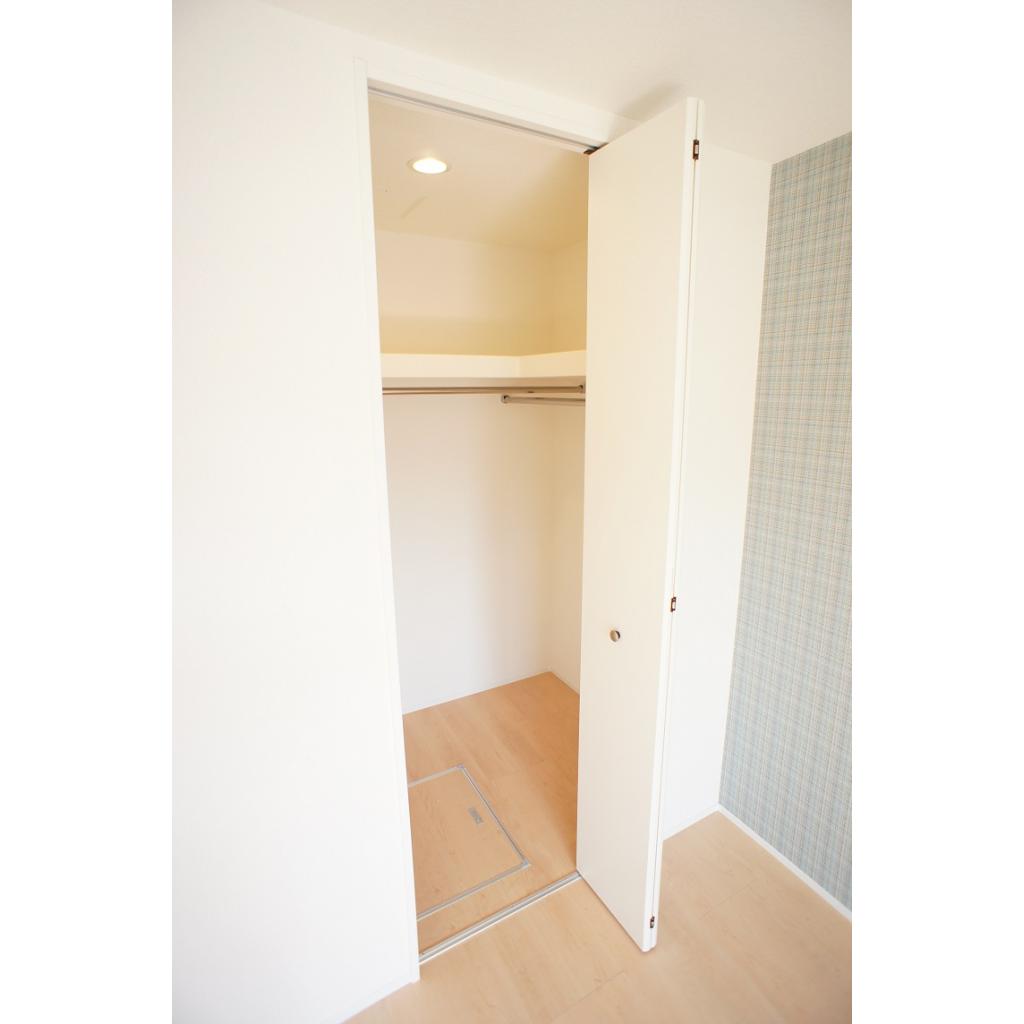 収納　大容量のウォークインクローゼット！