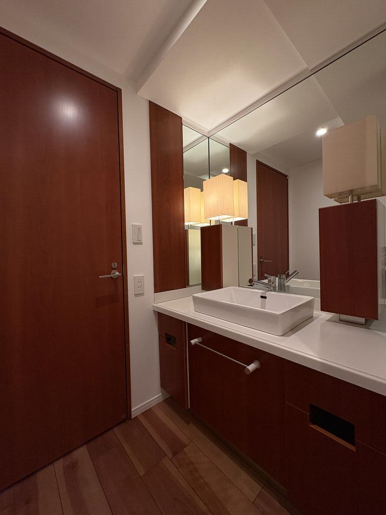 洗面設備　洗面所です