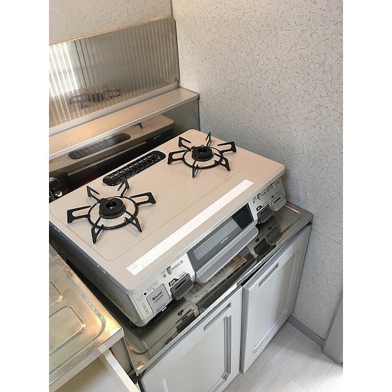 キッチン　ガスコンロ2口