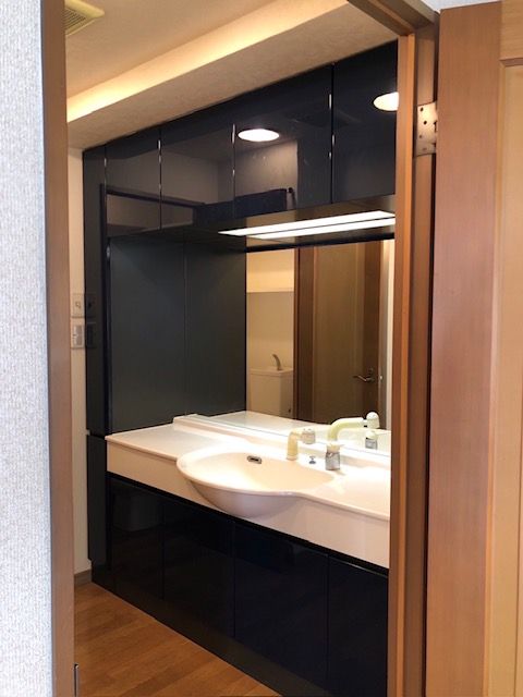 洗面設備　ダイアパレスグランデージ大名