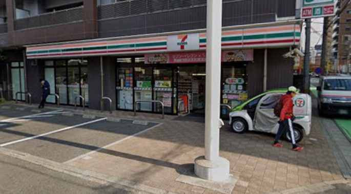 コンビニ　セブンイレブン 福岡赤坂南店（コンビニ）まで531m
