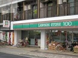 コンビニ　ローソンストア100東淀川瑞光店（コンビニ）まで476m