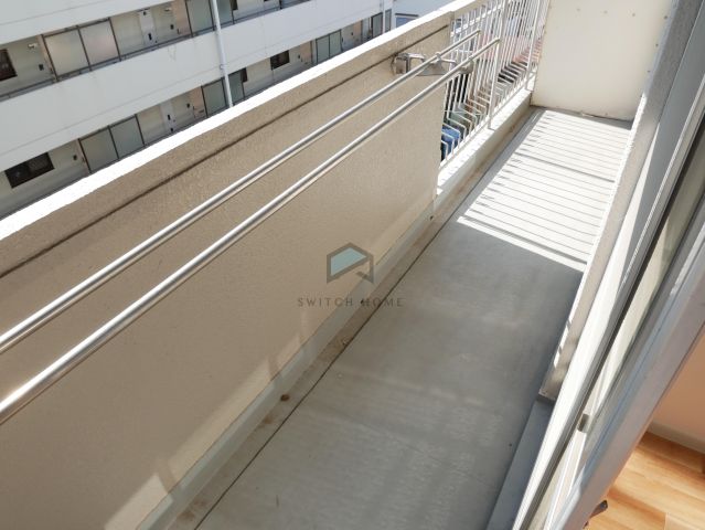 バルコニー　落ち着いた時間を過ごせるバルコニーです