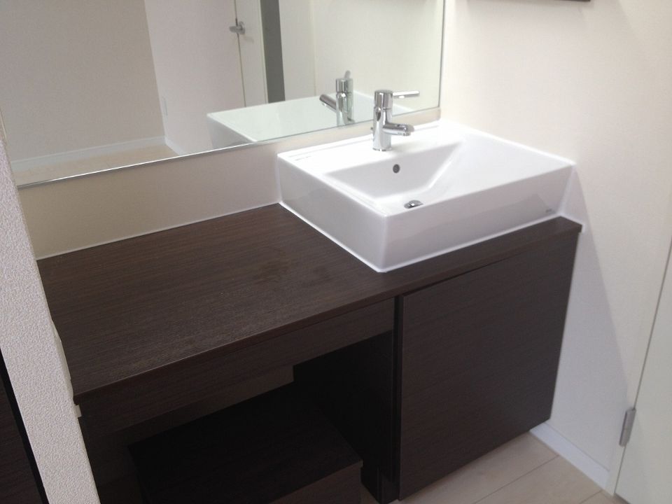 洗面設備　独立洗面台