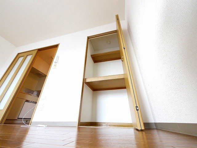 収納　収納のためのスペースです