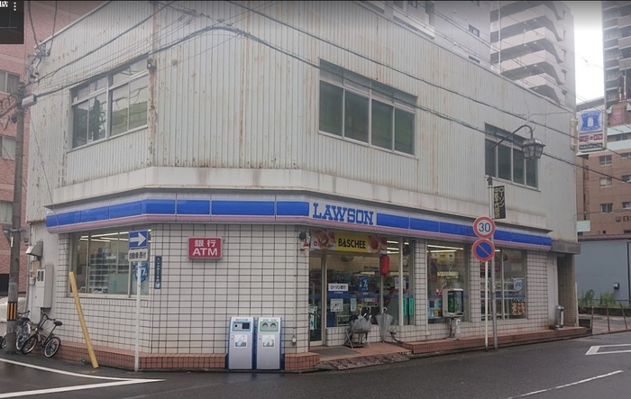 コンビニ　ローソン中区千代田店（コンビニ）まで350m