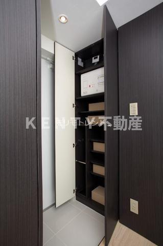 玄関　明るい玄関です