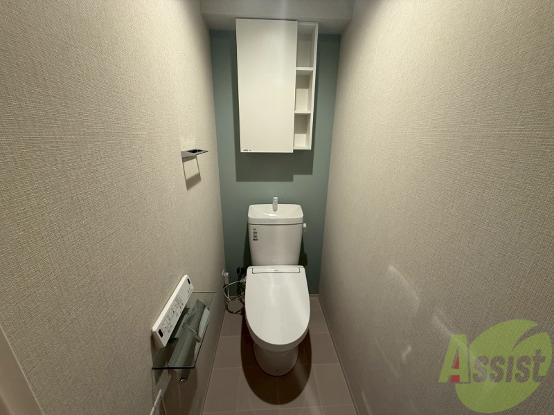 トイレ　トイレはウォシュレット付きです。シャワートイレは嬉しいですね