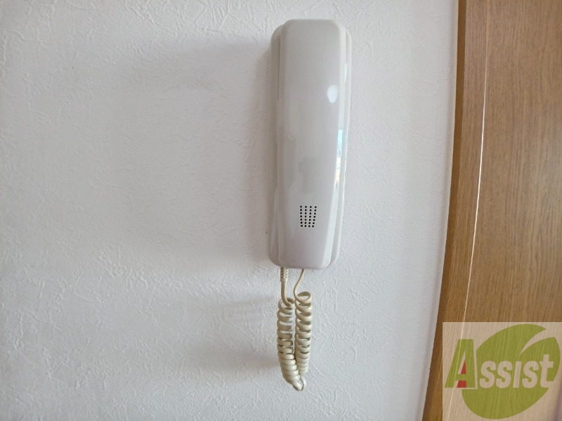 セキュリティ　インターホンは通話ができるので急な訪問があっても安心です