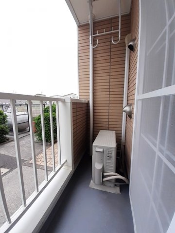 バルコニー　広々としたバルコニーです