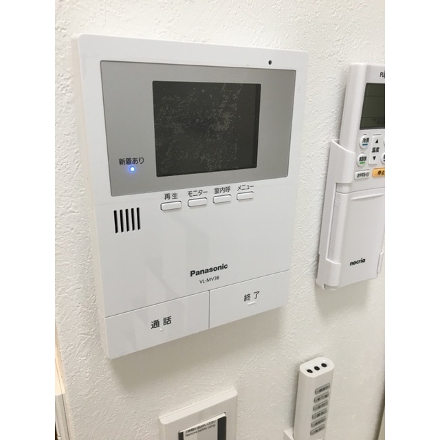 セキュリティ　TVモニター付