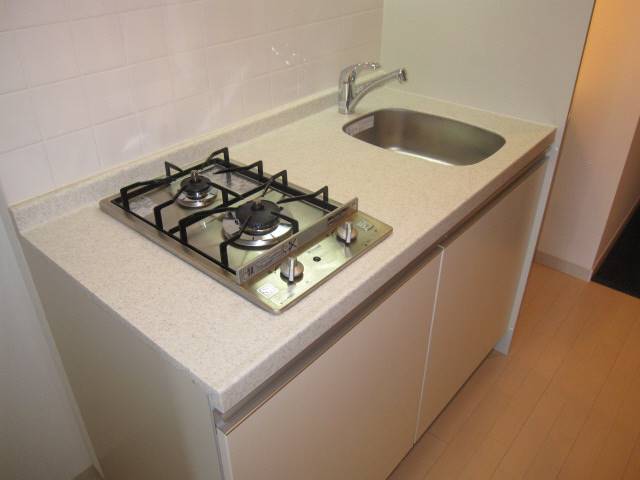キッチン　２口ガスキッチン