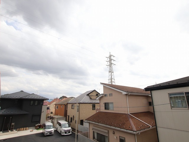 眺望　バルコニーからの景色です！