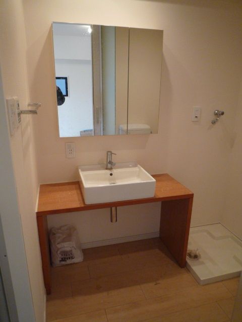 洗面設備　参考写真です