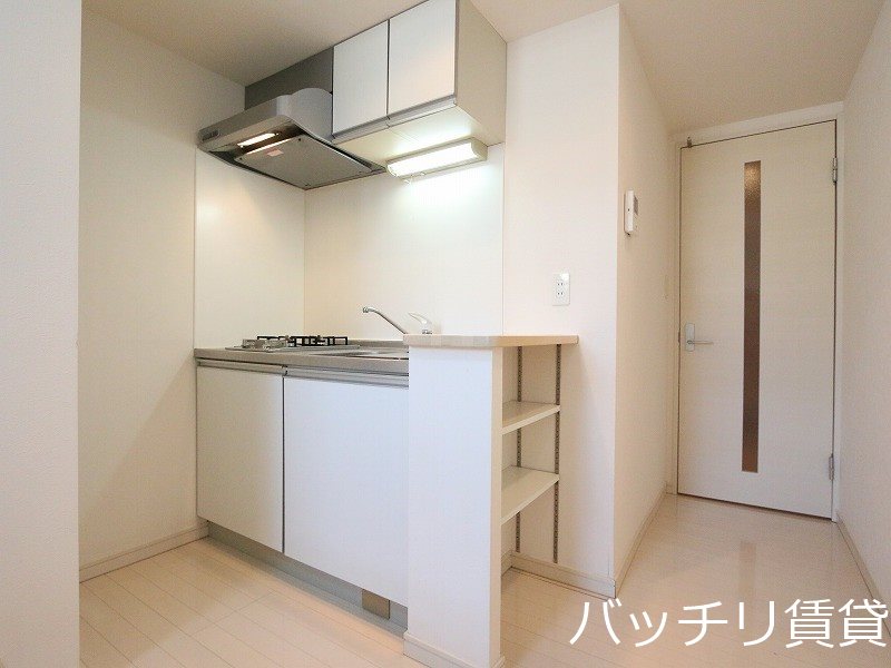 キッチン　室内写真は同型タイプの為、現状優先となります。