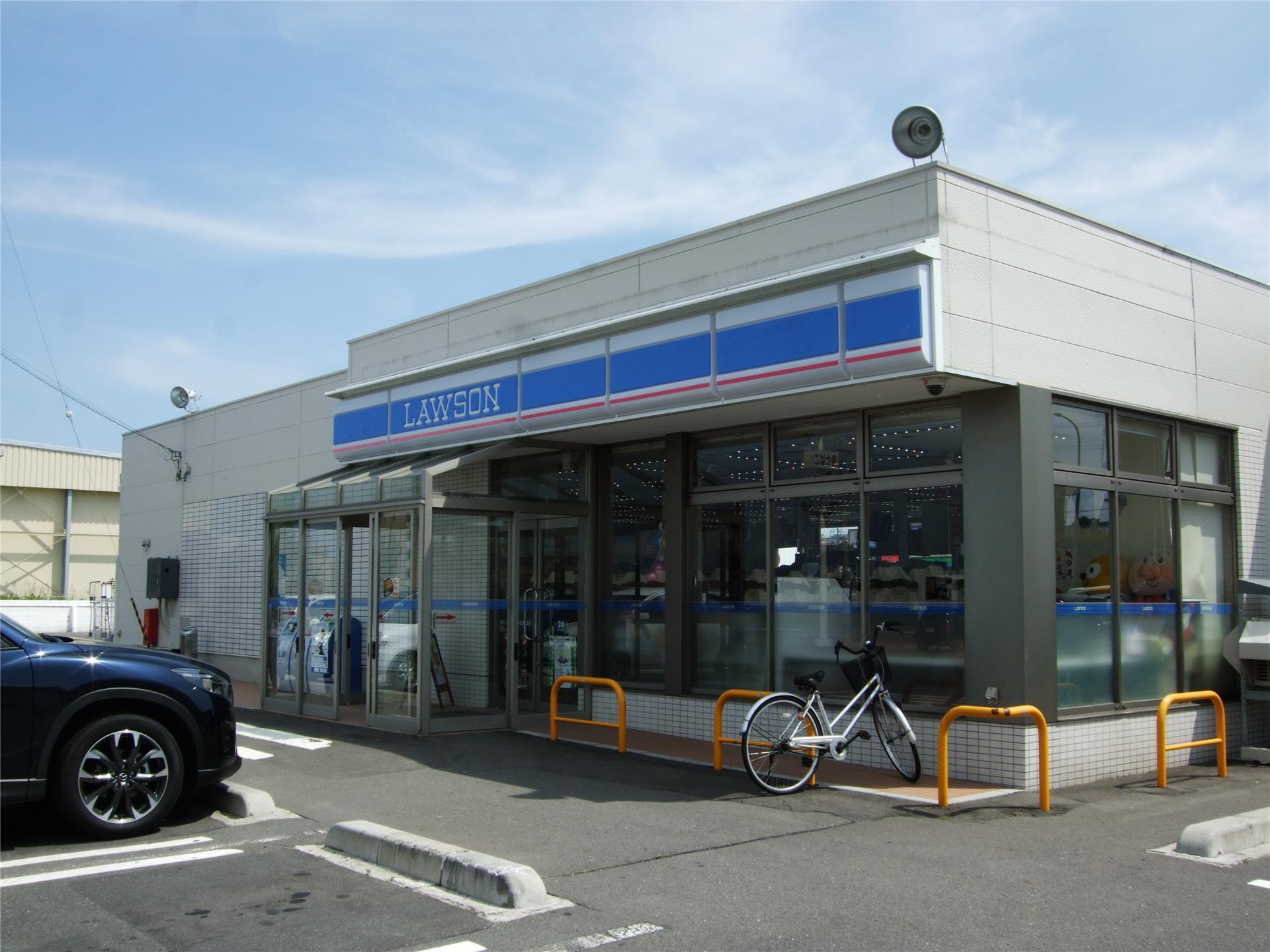 コンビニ　ローソン八戸夢の大橋店（コンビニ）まで496m