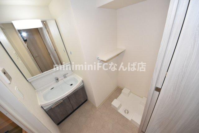 洗面設備　清潔感ある洗面所です！