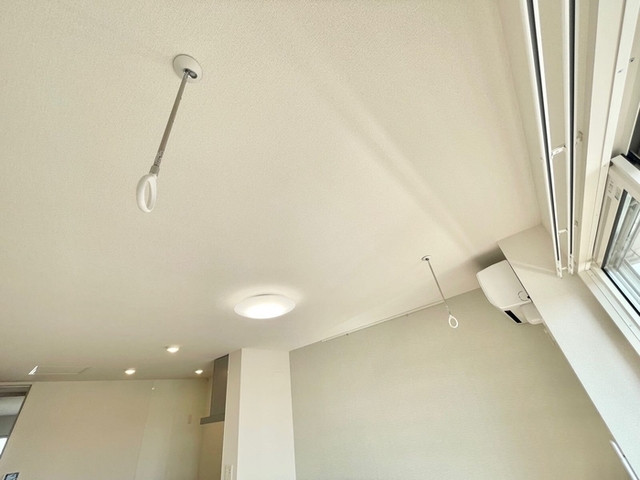 その他設備　エアコン・室内物干付