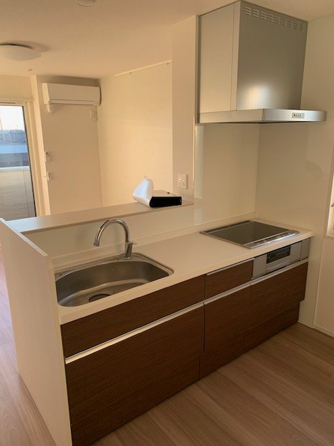 キッチン　対面キッチン（ＩＨクッキングヒーター付のシステムキッチン）