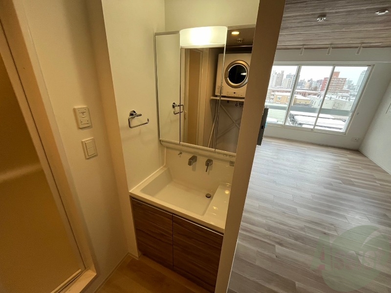 洗面設備　シャンプードレッサーで身支度もラクラクです！