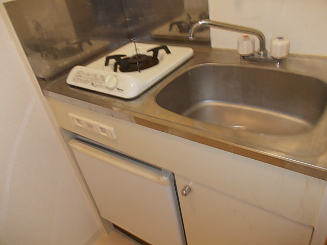 キッチン　ガスコンロ付き