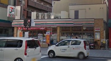 コンビニ　セブンイレブン 大阪上本町2丁目店（コンビニ）まで436m
