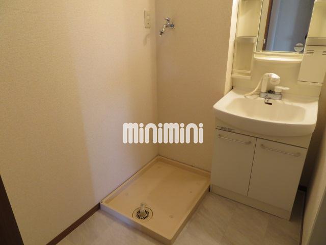 洗面設備　室内洗濯機置場