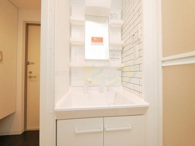 洗面設備　シャンプードレッサー完備です♪