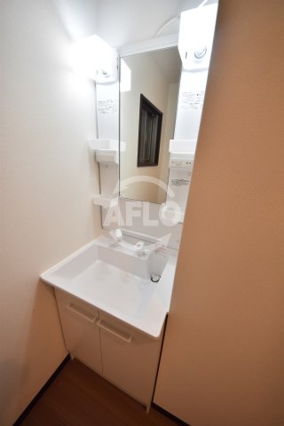 洗面設備　みおつくし堂島II　洗面所