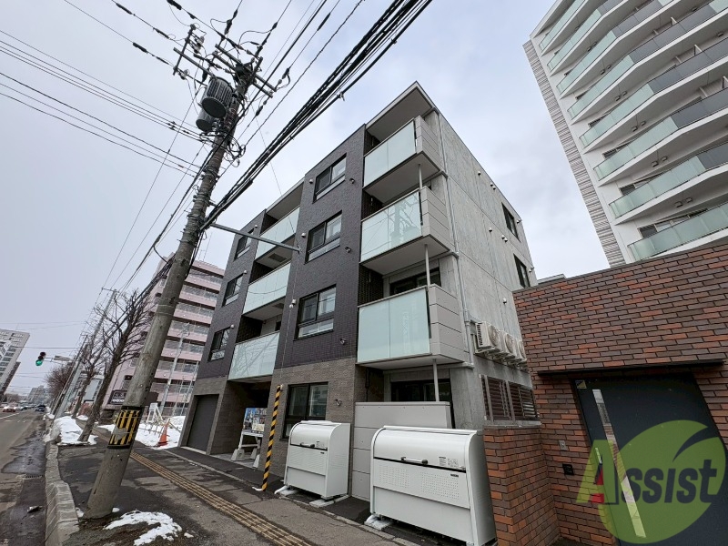 建物外観　札幌市中央区北３条西「Ｖｅｒｄｅ　ＭＡＲＵＹＡＭＡ」