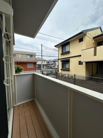 バルコニー　バルコニーは南向きです！お洗濯物はお昼からでも乾きそう☆2部
