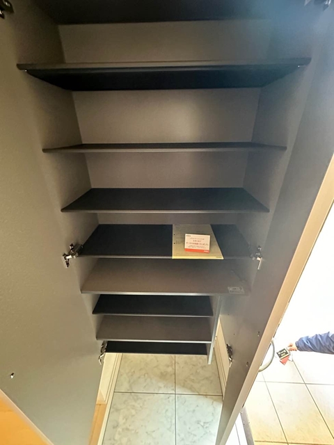 玄関　シューズボックス付きで玄関すっきり片付きます！お客様もスムー