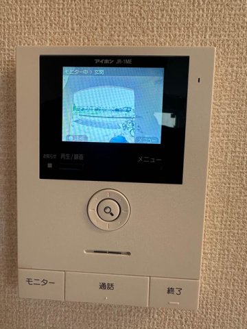 セキュリティ　防犯対策に有効なカメラ付きインターホン！録画機能が付いている