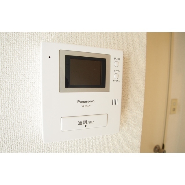 セキュリティ　防犯に安心です。