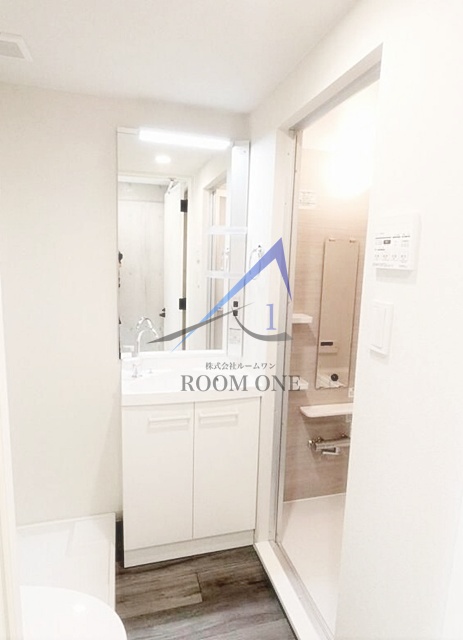 洗面設備　洗面台です。