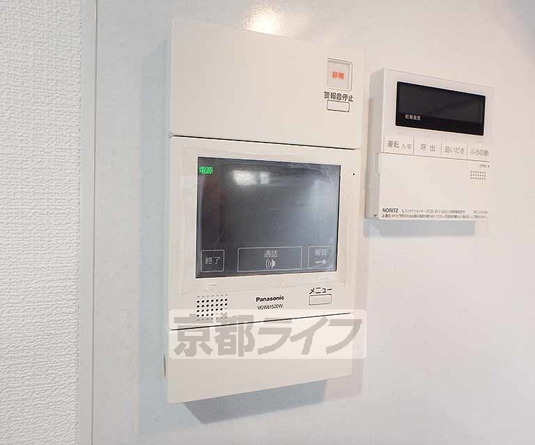 セキュリティ　オートロック、ＴＶモニターホン付きで防犯面も安心です・