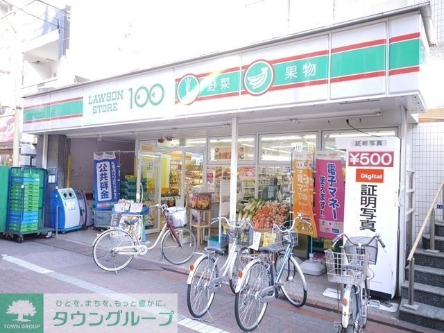 コンビニ　★ローソンストア１００！★（コンビニ）まで442m