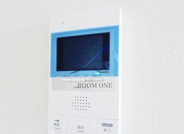 セキュリティ　モニター付きインターホンです。