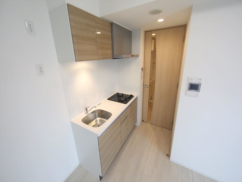 キッチン　システムキッチン（ガス2口コンロ付）