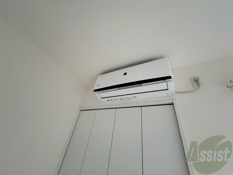 その他設備　エアコンが付いてるので、季節関係なく過ごしやすいです。