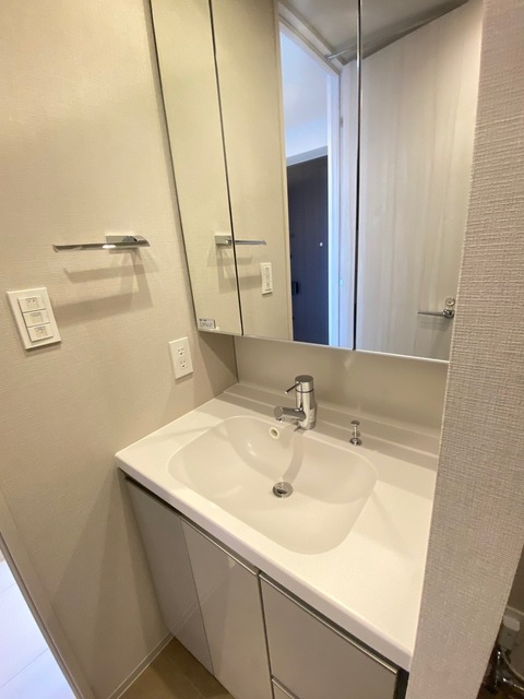 洗面設備　※前回募集時の写真です