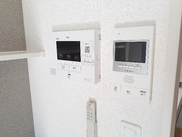 セキュリティ　モニター付きインターホンです