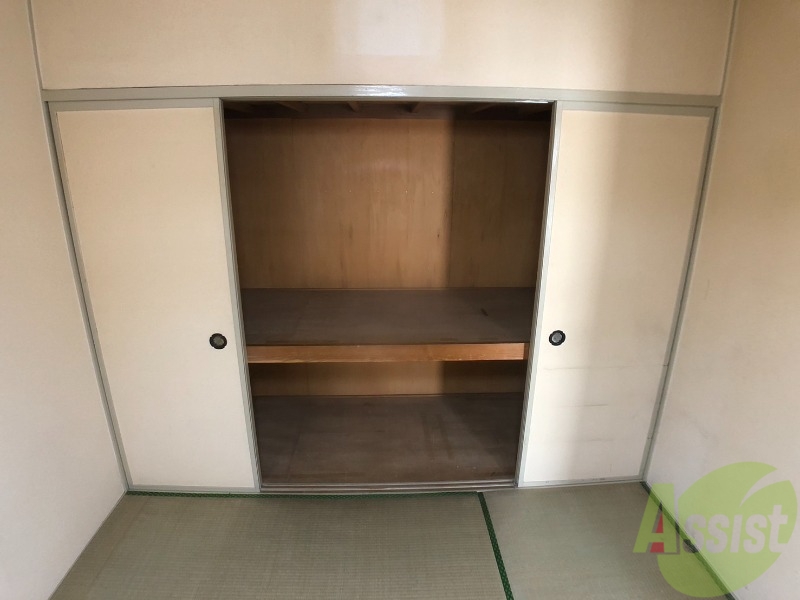 収納　収納です。寝室もすっきり片付きますよ～！