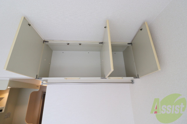 収納　収納スペースもあります