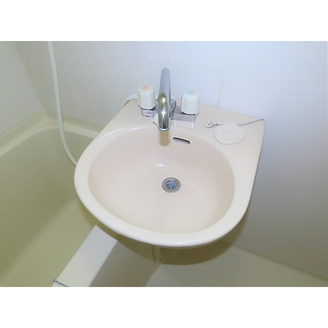 洗面設備　バス洗面一体型