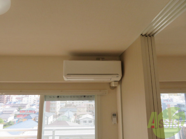 その他設備　エアコンが設置してありますので、寒暖対策もばっちり。