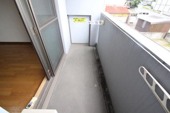 バルコニー　他号室の写真です。