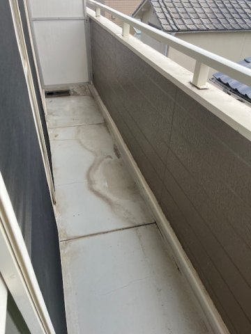 バルコニー　広々としたバルコニーです