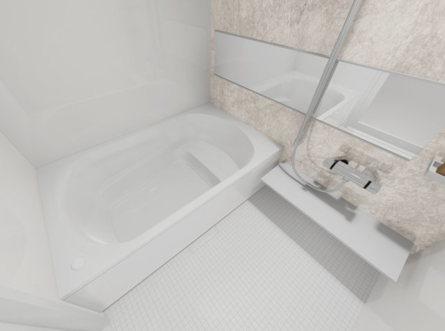 バス・シャワールーム　完成イメージパースです。現況優先です。