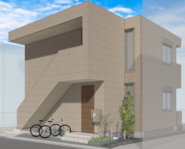 建物外観　完成イメージ